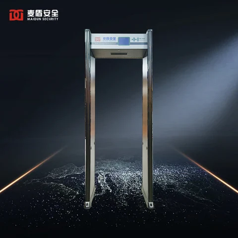 Walk through scanning machine system