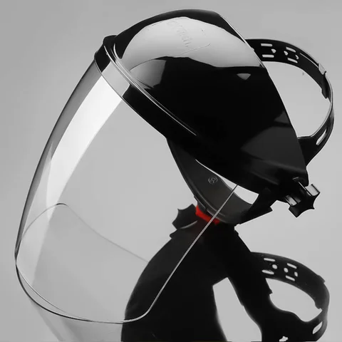 PVC face shield for safety by HIPHEN