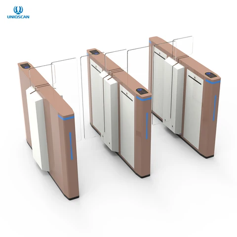 Optical swing glass turnstile by HIPHEN