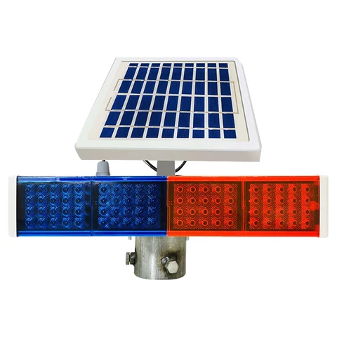 Red and blue led strobe light by HIPHEN