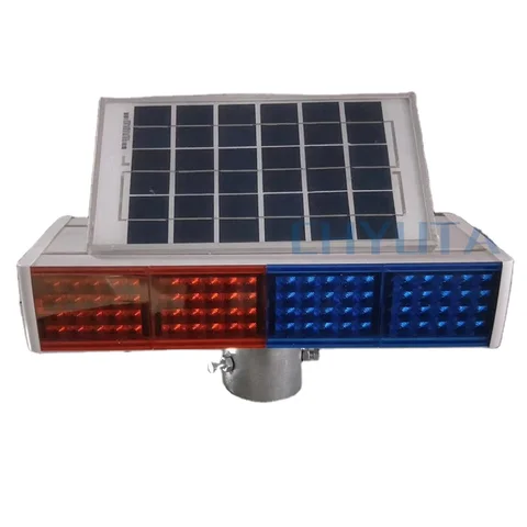 Outdoor solar traffic warning light by HIPHEN