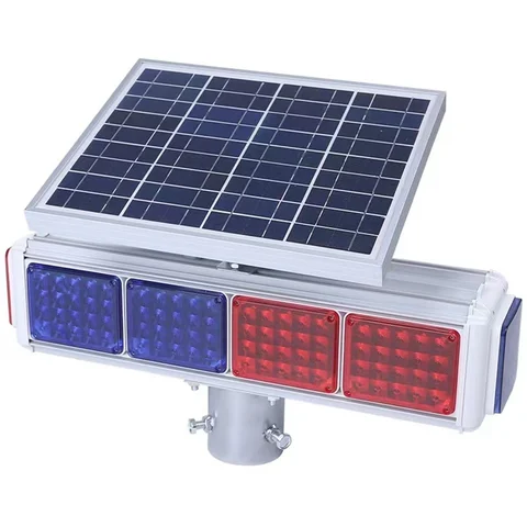 Solar strobe traffic light by HIPHEN