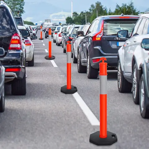 Car park safety post by HIPHEN