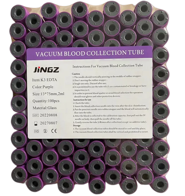 Vaccum blood EDTA collection tube by Scantrik