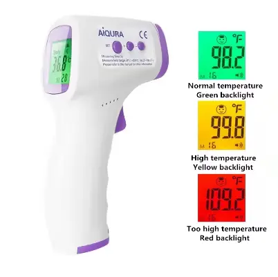 Non-contact infrared forehead Thermometer by Scantrik