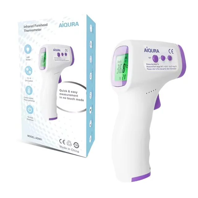 Infrared forehead Thermometer by Scantrik