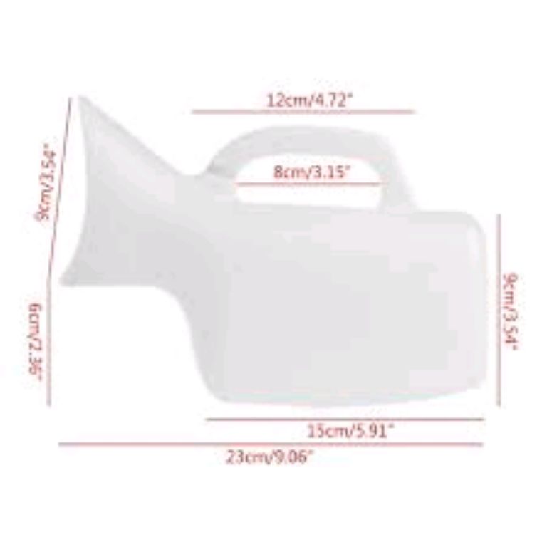 Hospital Plastic Urinal By Scantrik