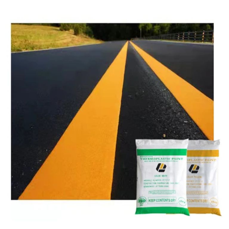 Cold line plastic road marking paint by HIPHEN