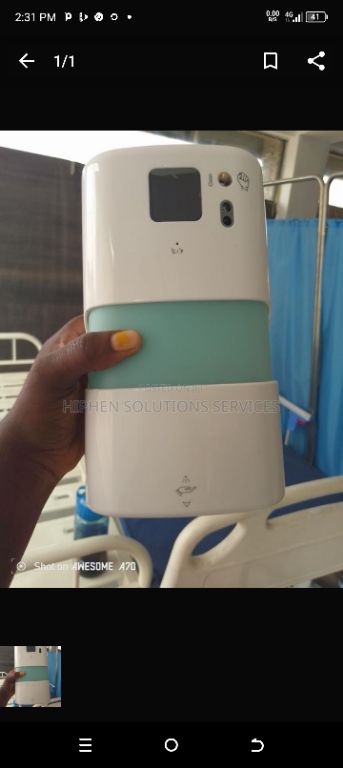 Touchless Hand Free Alcohol Sanitizer Spray By Scantrik