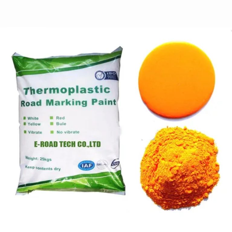 Thermoplastic paint marking by HIPHEN