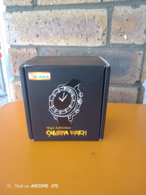 Spy watch with HD camera by HIPHEN