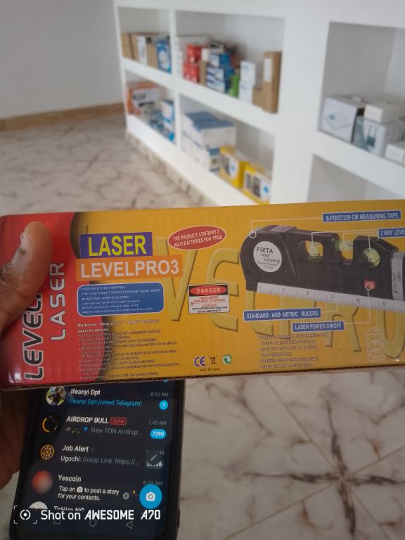 Laser line tool by HIPHEN