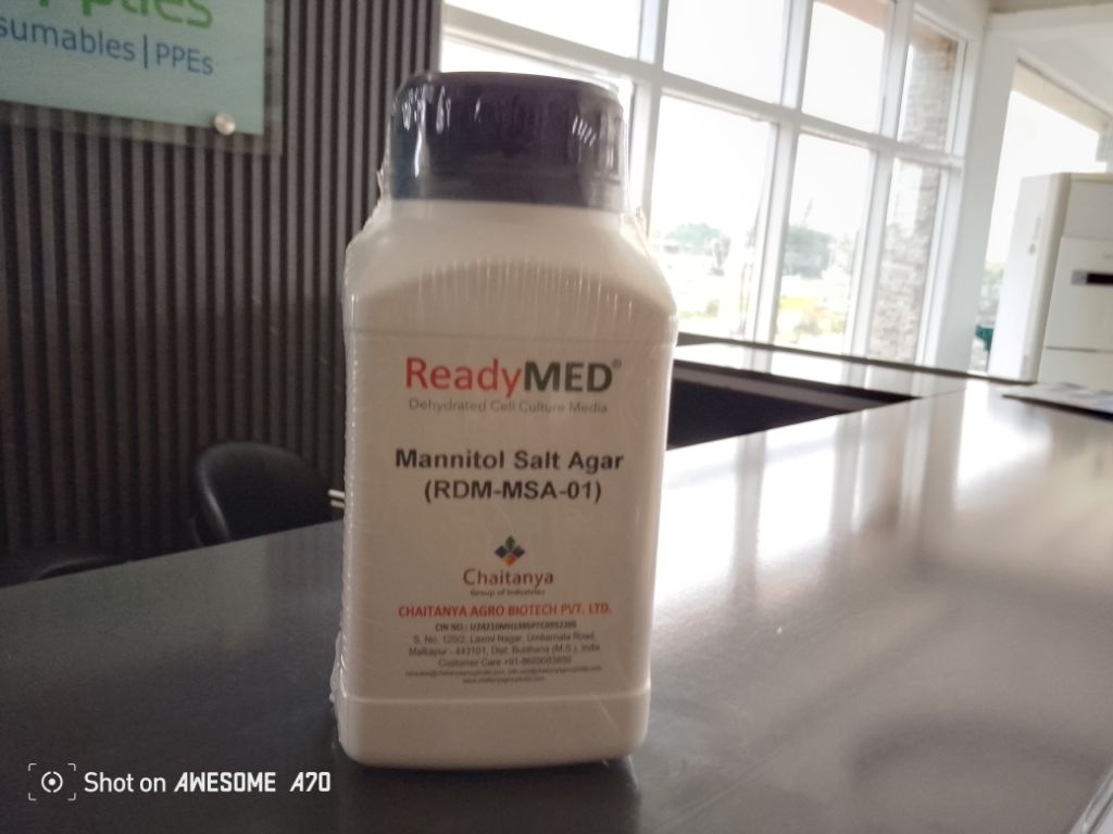 Mannitol Salt Agar By Scantrik