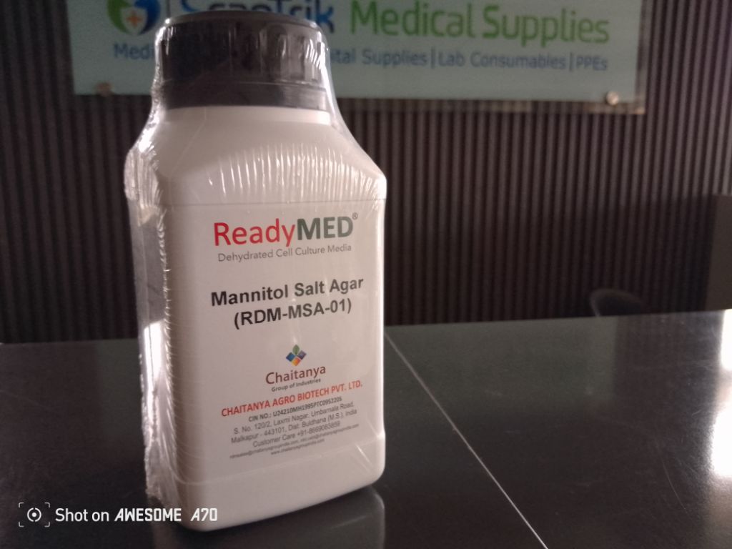 Mannitol Salt Agar MSA By Scantrik