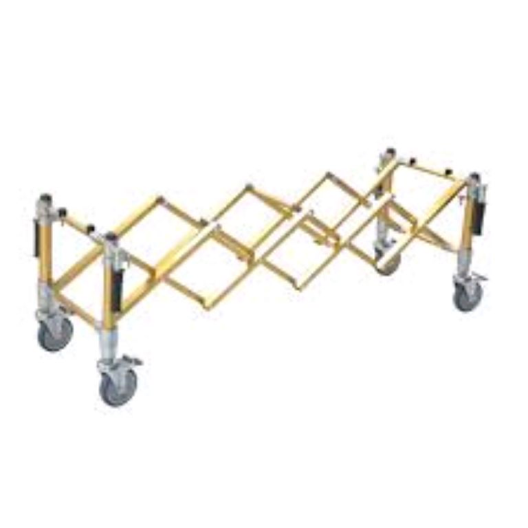 Aluminum Alloy Casket Frame Cart by Scantrik