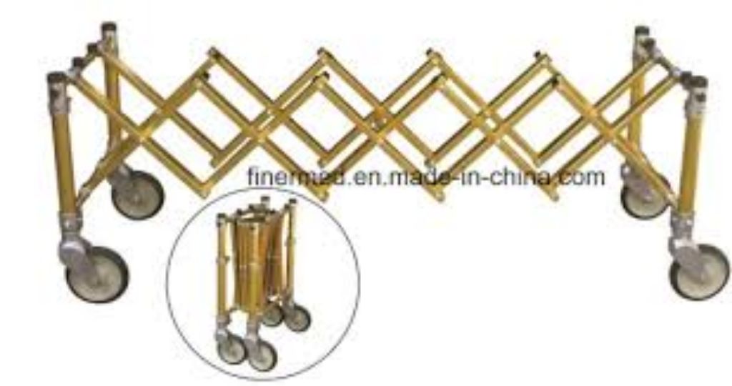 Aluminum Funeral Trolley by Scantrik