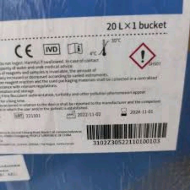 Diluent Z3 Zybio 20l By Scantrik