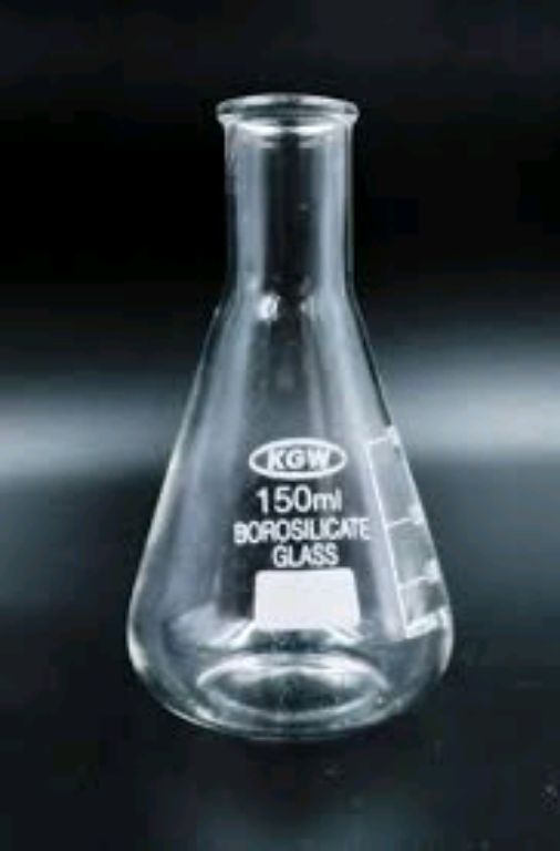 Borosilicate Glass Conical Flask By Scantrik