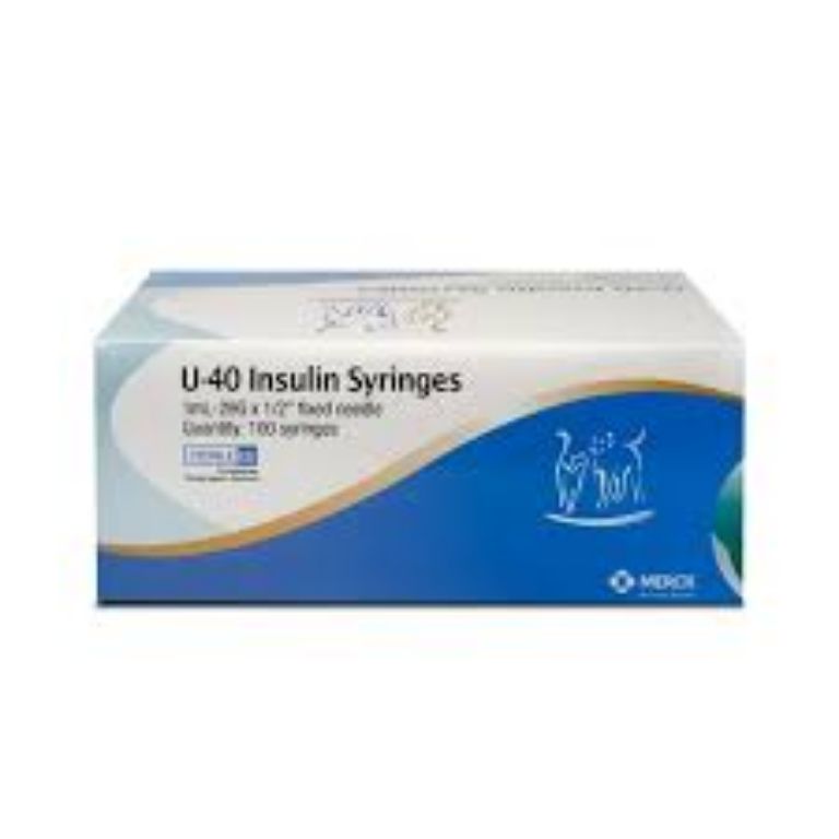 Portable U-40 Insulin Syringe By Scantrik