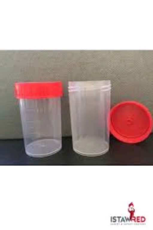 Polypropylene 60ml Urine Container By Scantrik