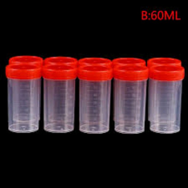 Polypropylene 60ml Urine Container By Scantrik