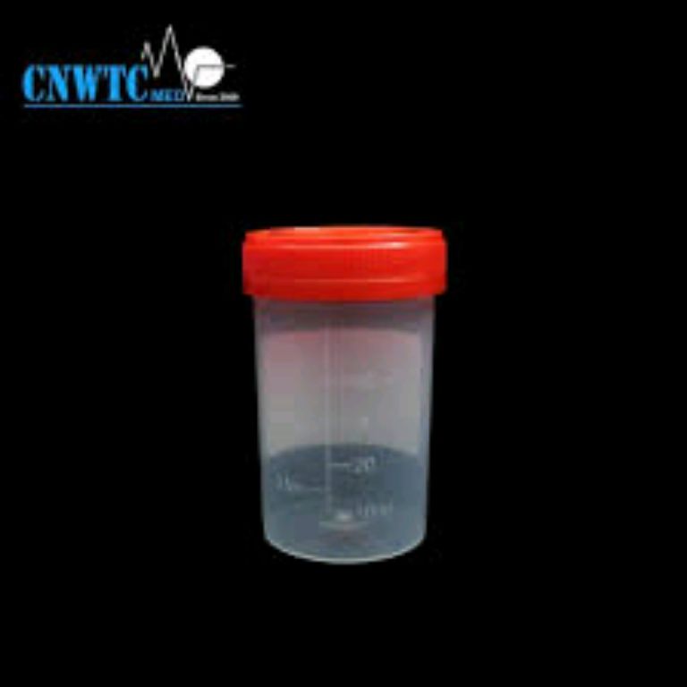 Polypropylene 60ml Urine Container By Scantrik