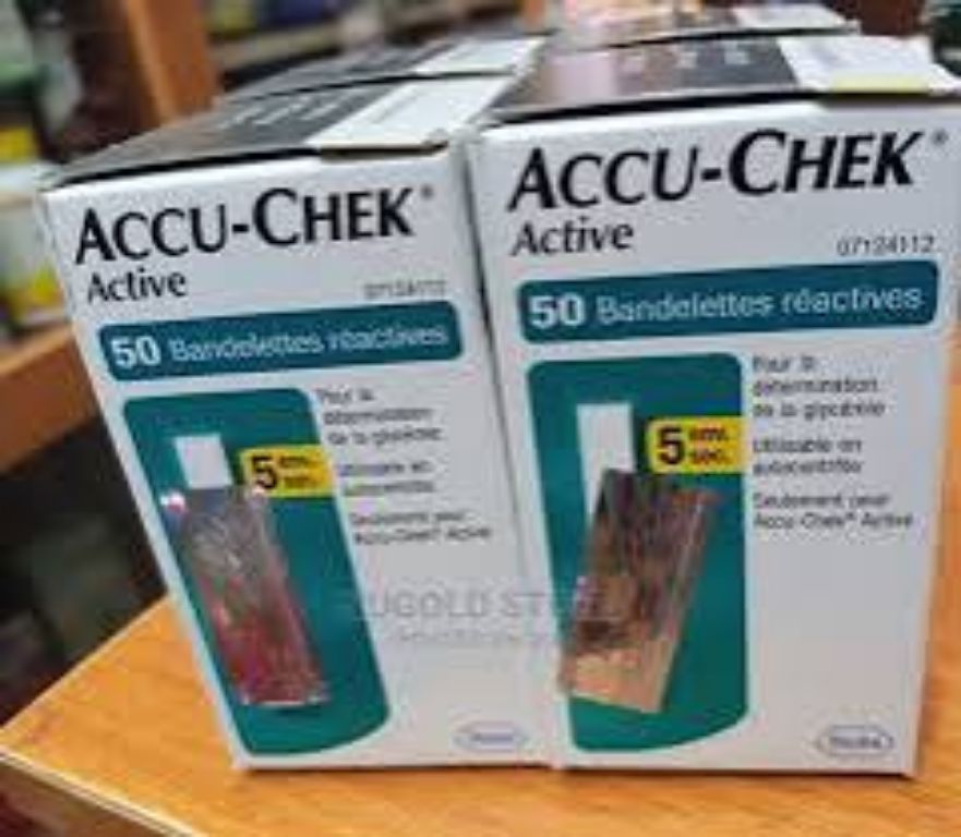 Accu Chek Active Test Strips by Scantrik