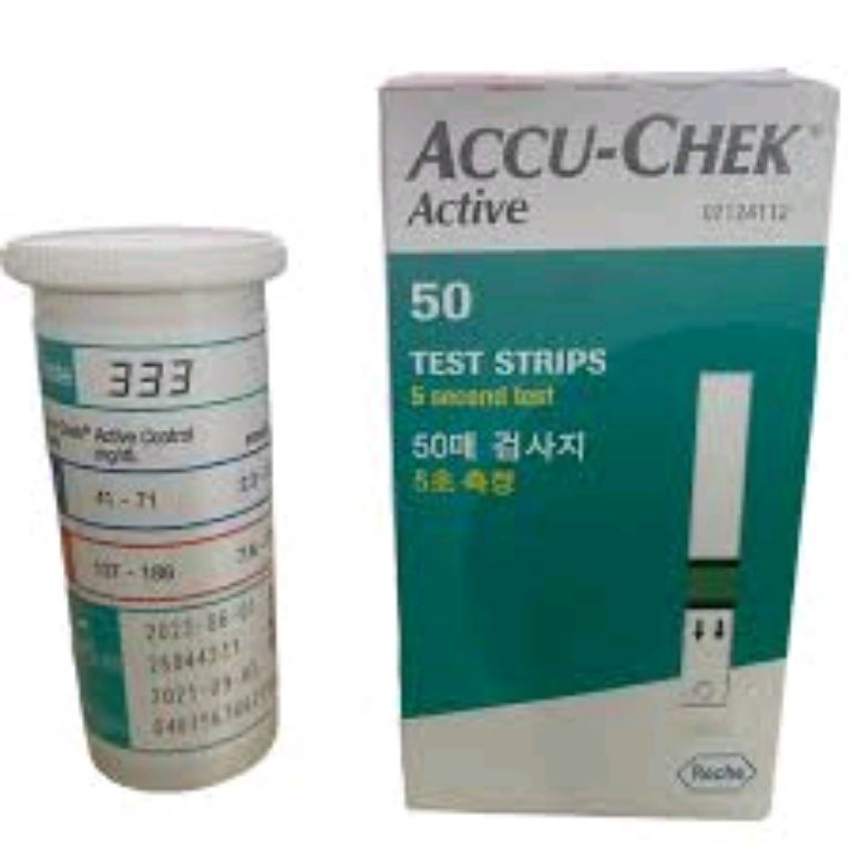 Accu Chek Blood Glucose Test Strips by Scantrik
