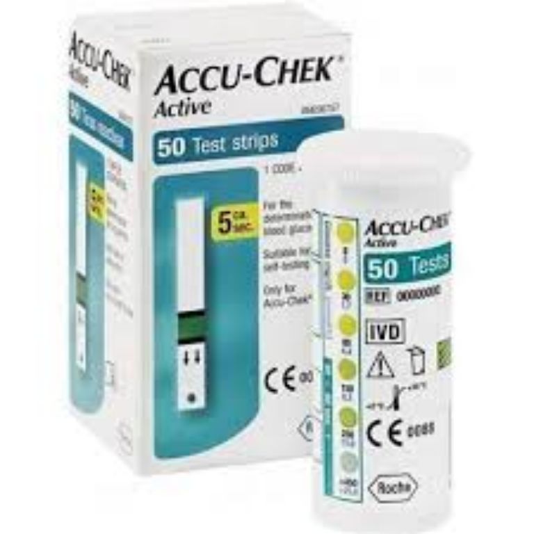 Accu Chek Blood Sugar Test Strips by Scantrik