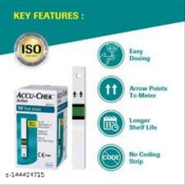 Accu Chek 50 Accu Chek Test Strip By Scantrik