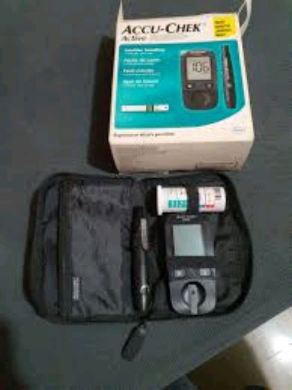 Accu Chek Active Glucometer Machine By Scantrik