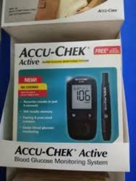 Accu Chek Blood Glucose Machine By Scantrik