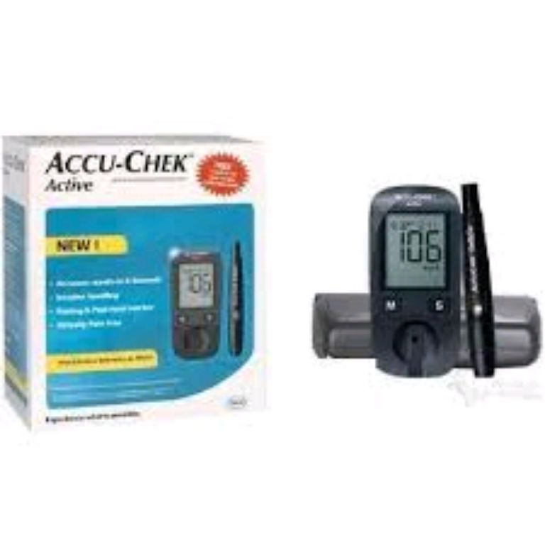 Accu Chek Active Glucometer by Scantrik