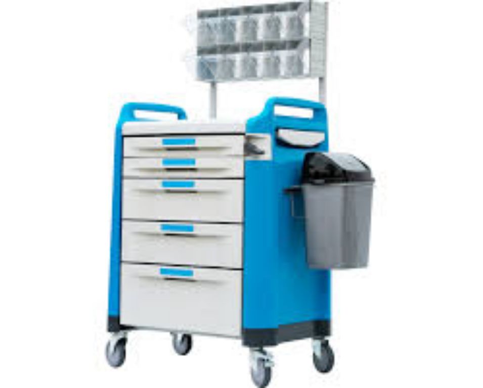 Drug And Treatment Trolley by Scantrik