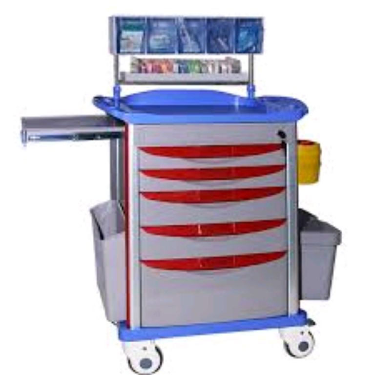 Anesthesia Drug Hospital Trolley by Scantrik