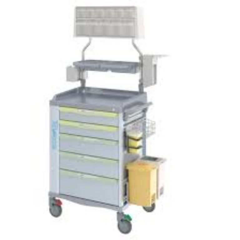 Emergency Trolley Cart by Scantrik