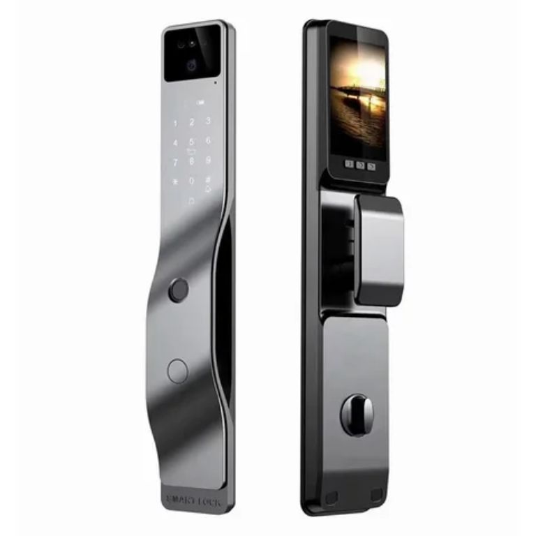Smart door lock with camera by HIPHEN