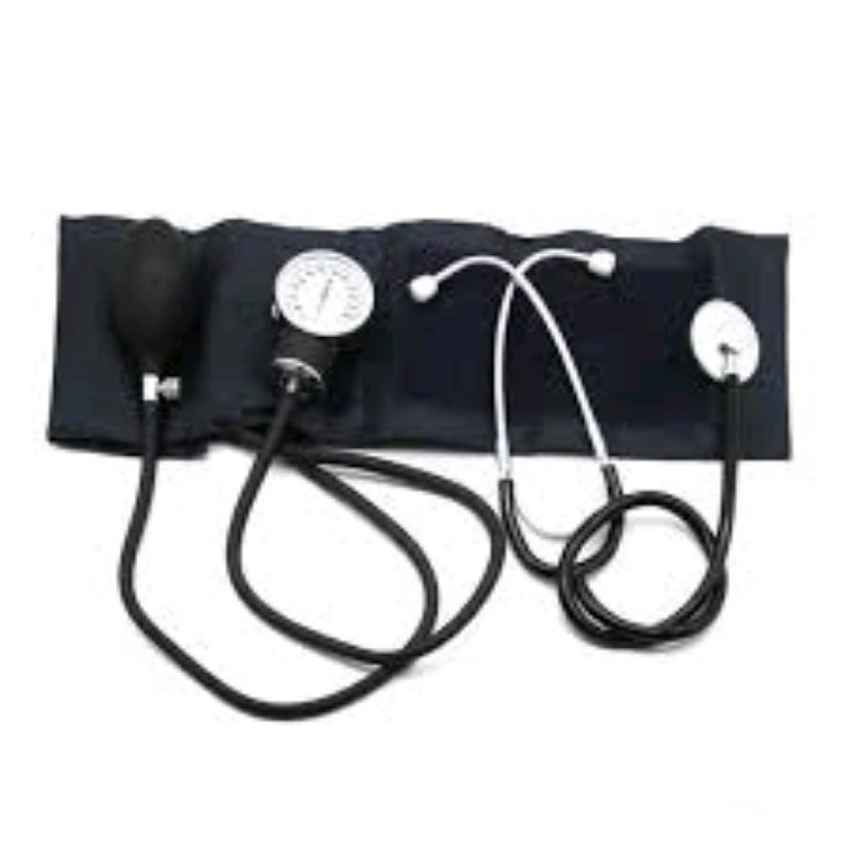 Clinical Aneroid Sphygmomanometer With Stethoscope by Scantrik