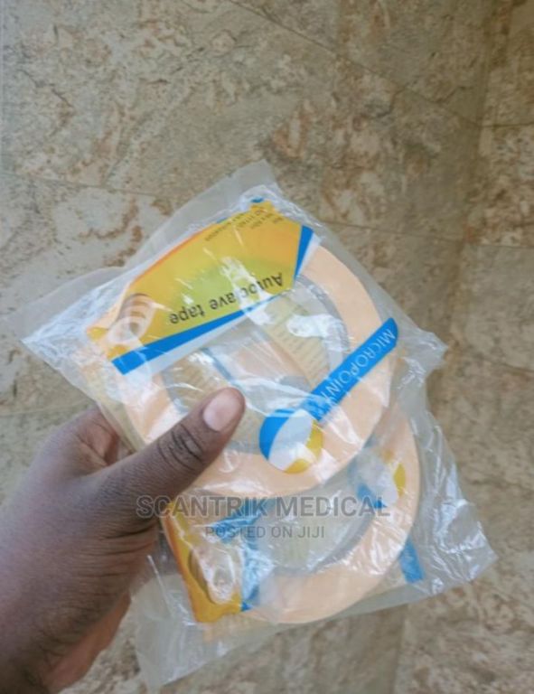 Medical Autoclave Indicator Tape For Steam Sterilization by Scantrik