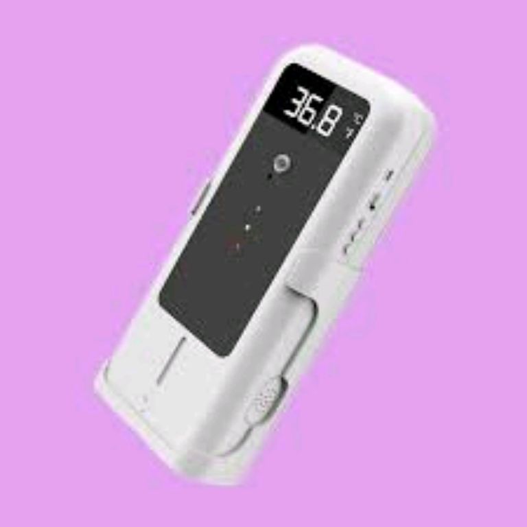 Temperature Detector With Automatic Disinfectant By Scantrik