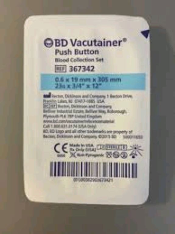 BD Vacutainer Winged Blood Collection Set by Scantrik