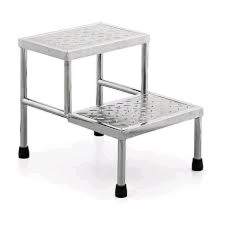 Portable Medical Stainless Foot Stool By Scantrik
