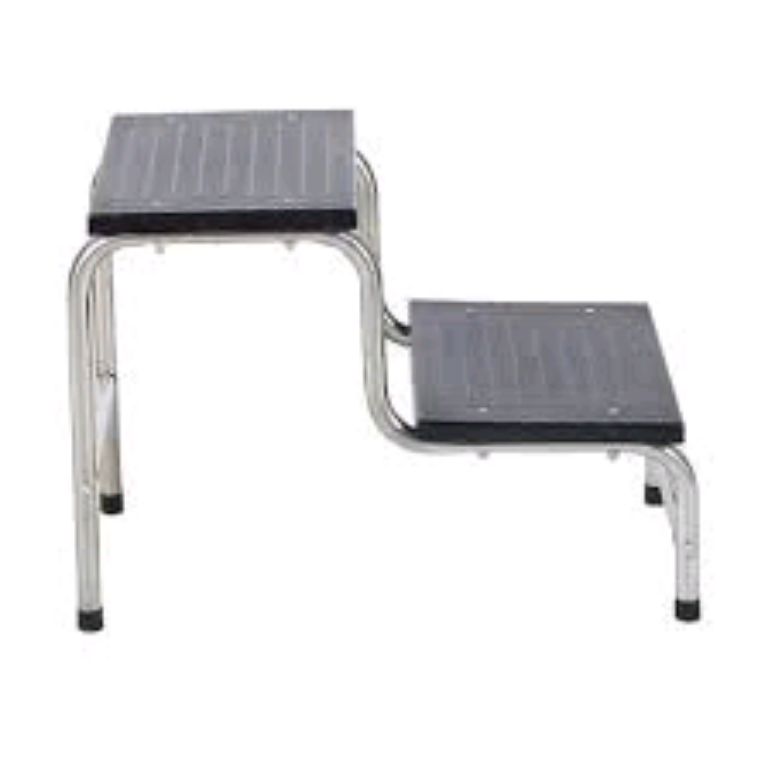 Stainless Steel Medical Foot Step Stool By Scantrik