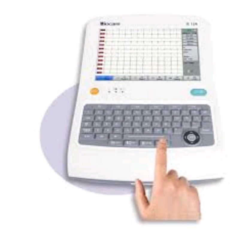 Portable 12A Digital Electrocardiograph Machine By Scantrik