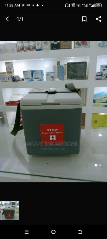 Vaccine Blood Medical Cooler Box By Scantrik