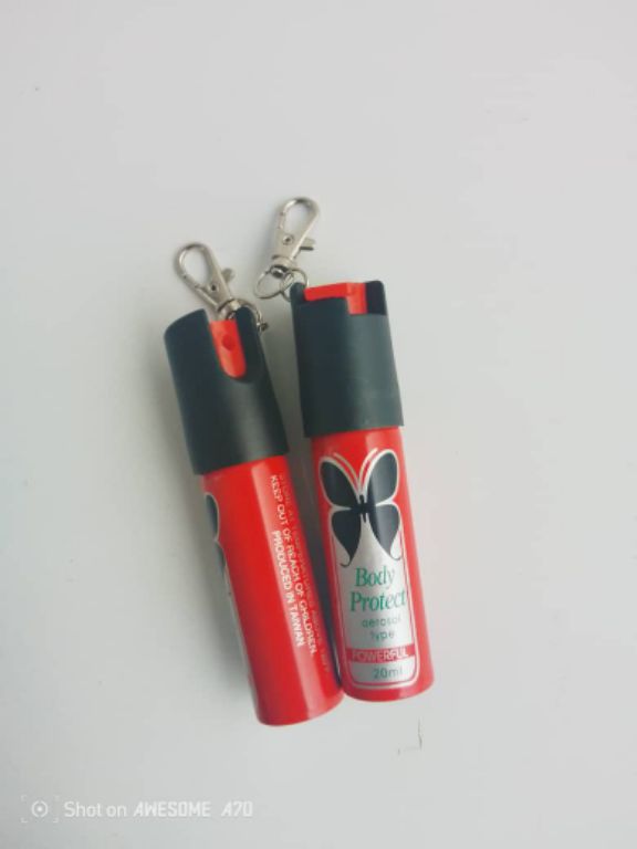 Crowd control safety spray by HIPHEN