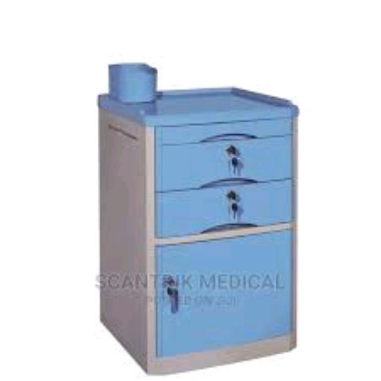 Plastic Hospital Bedside Cabinet By Scantrik