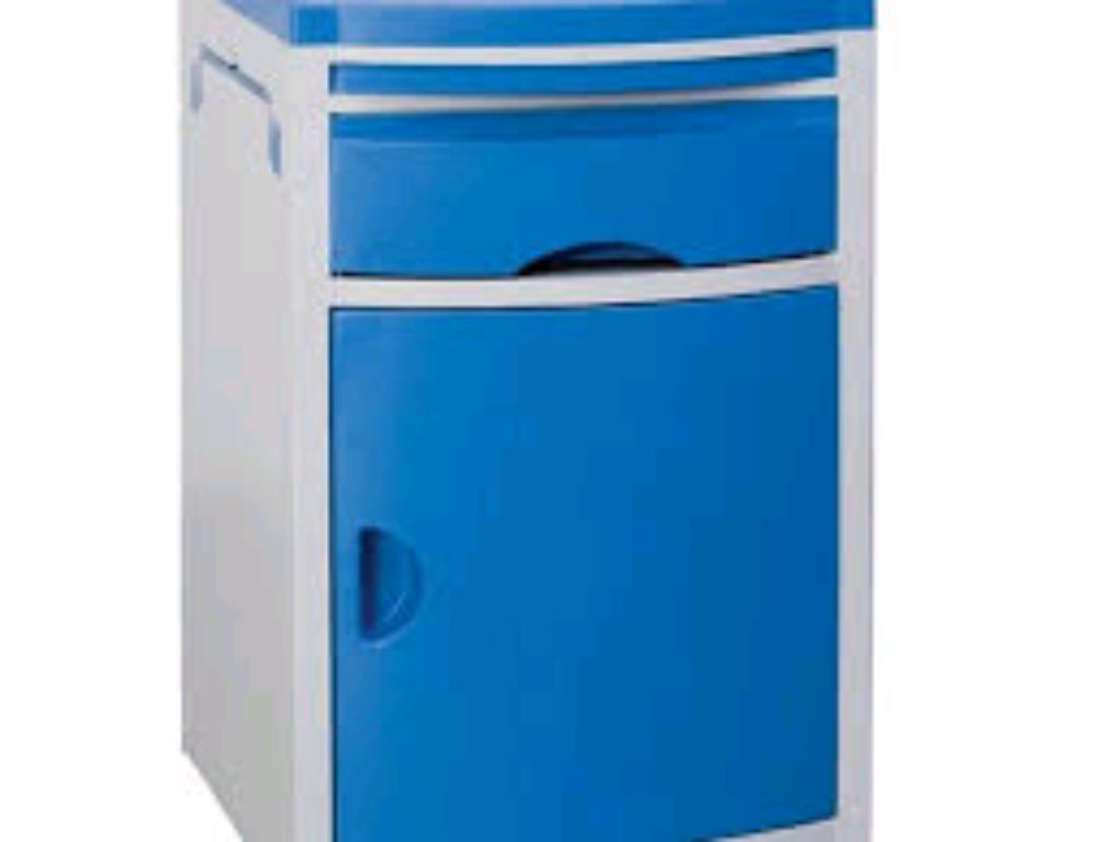 Spacious Hospital Bedside Cabinet By Scantrik