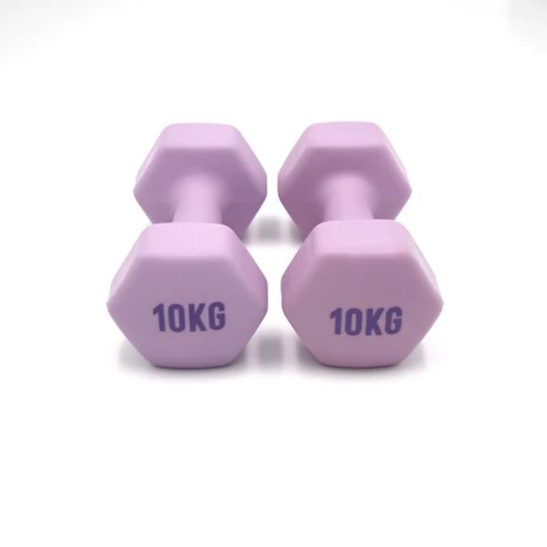 2 Pairs Of 10kg Dumbbell By Scantrik