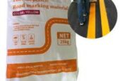 White Road line marking paint by HIPHEN